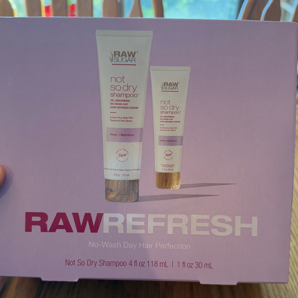 New Raw Sugar Not So Dry Shampoo
